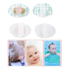 20 Adet Bebek Banyo Havuz Kulak Bandı -Şeffaf Su Geçirmez Yapışkanlı Bant Kuaför Bandı