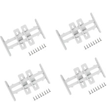 4 Adet Bebek Çocuk Koruma Kilidi - Dolap Çekmece Kilidi Sürgülü Kilit