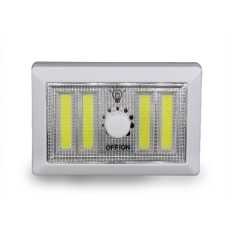 4 Ledli Pilli Led Lamba Güç Ayarlı Led Portatif Lamba Led Işık - Mıknatıslı Yapışkanlı