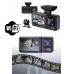 Araç Kamerası - 3 Kameralı Wifi Ön , İç ve Arka Full HD DVR Araç İçi Ekranlı Kamera