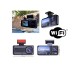 Araç Kamerası - 3 Kameralı Wifi Ön , İç ve Arka Full HD DVR Araç İçi Ekranlı Kamera
