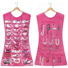 Elbise Şeklinde Takı Organizeri - Pembe