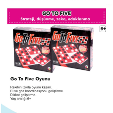 GO TO FIVE Strateji, Düşünme, Zeka, Odaklanma Oyunu
