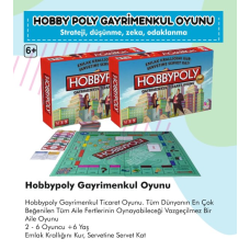 Hobby Poly Gayrimenkul Emlak Ticareti Oyunu