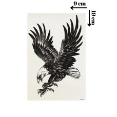 Kartal Geçici Dövme Şablonu - FF037