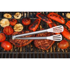 Maşa Paslanmaz Barbekü Maşası - 25 Cm Mutfak Ekmek Maşası