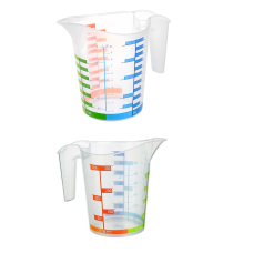 Ölçü Kabı Dereceli Renkli 1000 ML + 300 ML Set