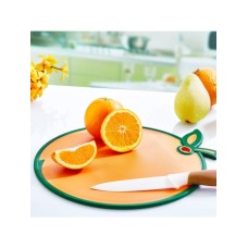 Portakal Figürlü Kaydırmaz Kesme Tahtası Doğrama Panosu