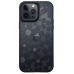 iPhone 16 Pro Max Çiçekli Kılıf Bağlama Aparatlı Siyah