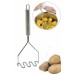İnox Paslanmaz Metal Patates Ezici Püre Yapıcı 27 cm