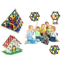 Magnastix 222 Parça Manyetik Lego Seti