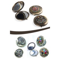 Taşlı Makyaj Aynası